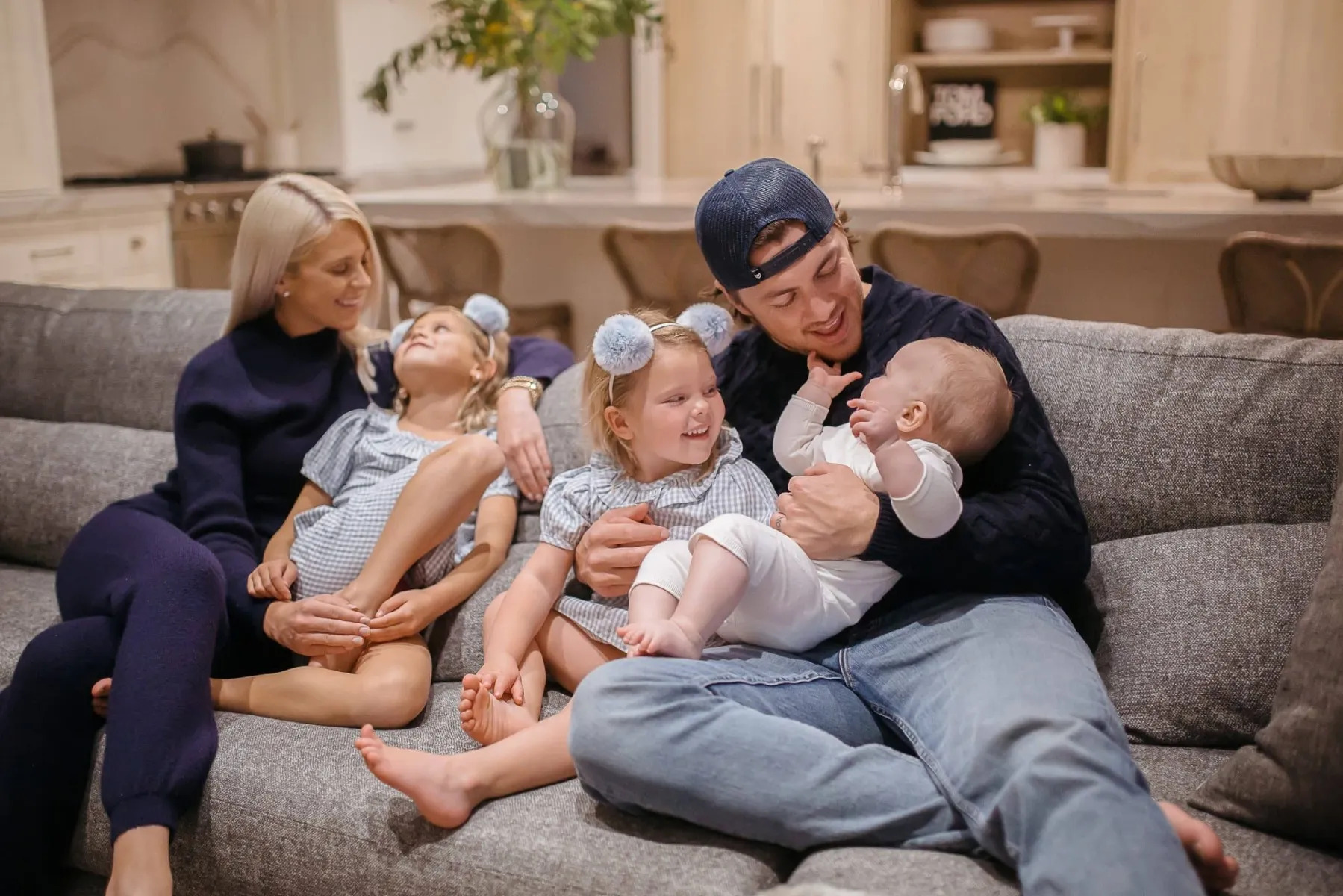 Lauren Oshie and TJ Oshie